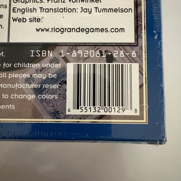 Evergreen Board Game Rio Grande Games Family Fun Ages 12+ Musical Strategy NEW - Picture 3 of 8